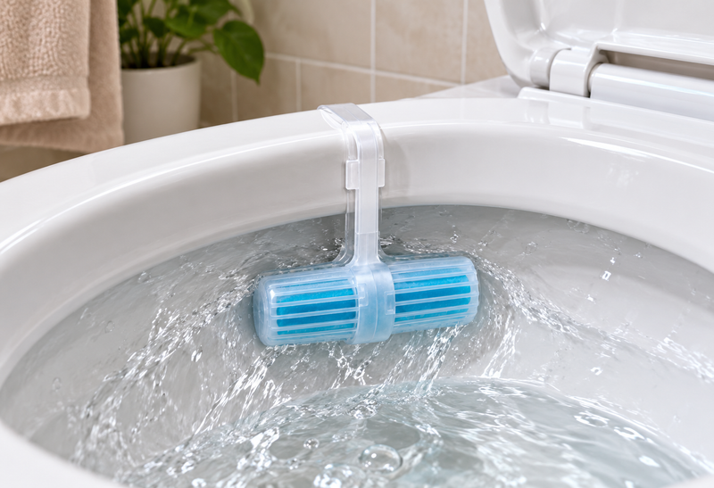 Cleaning with every flush