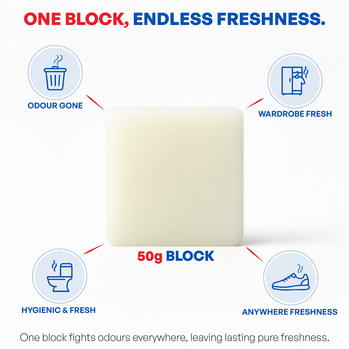 Bathroom Air Freshener Blocks