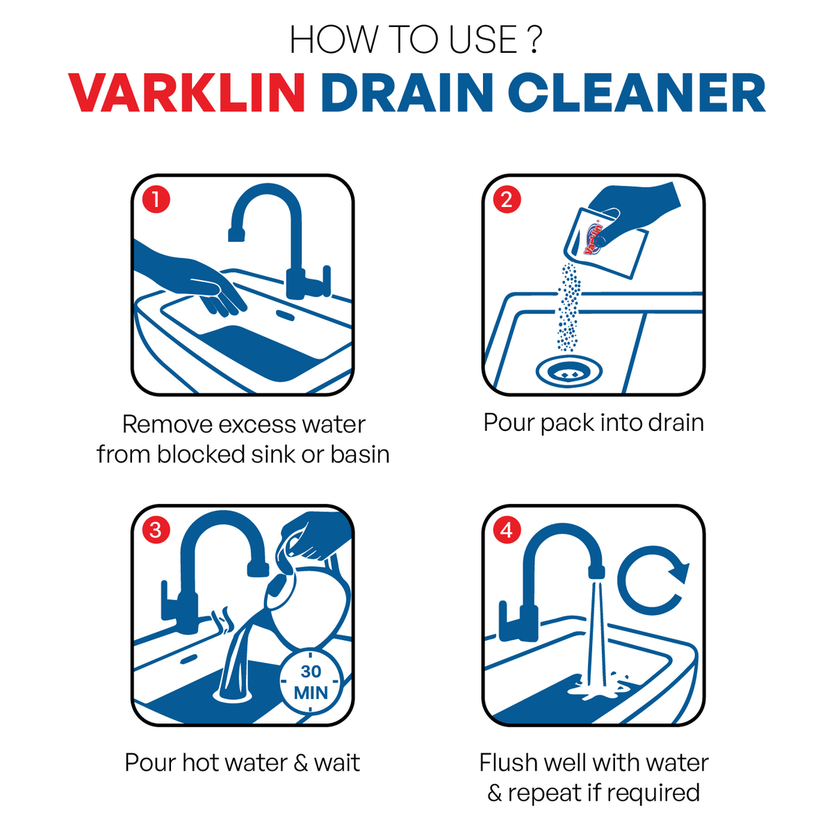 Drain Cleaner Powder