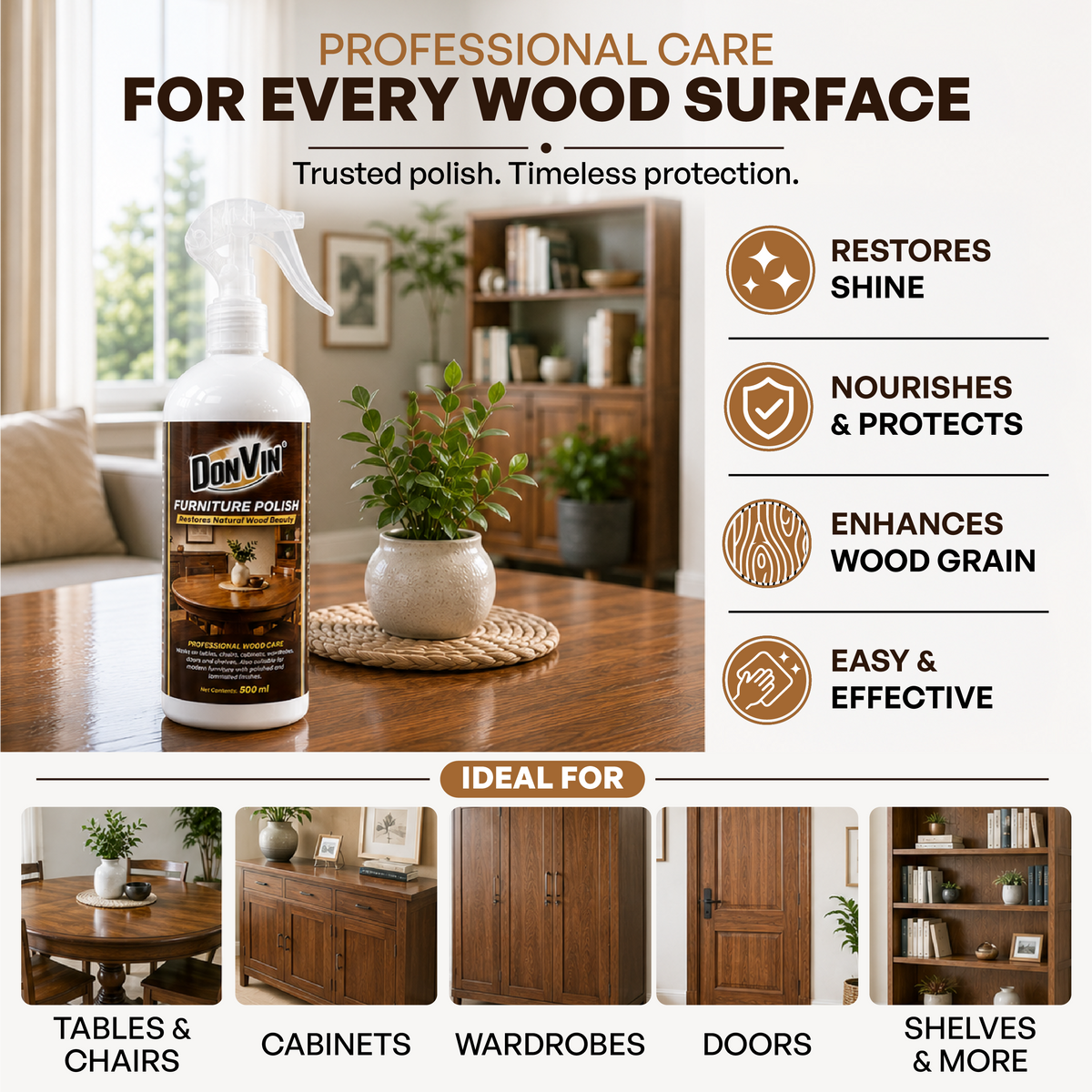 Furniture Polish Spray