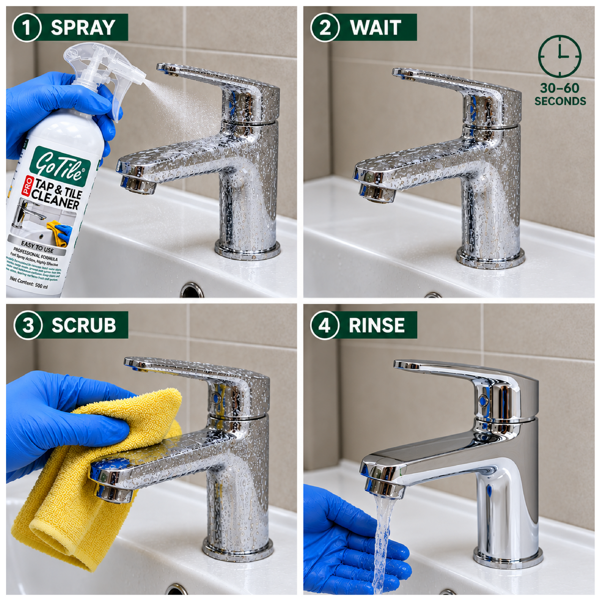 Pro Tap & Tile Cleaner