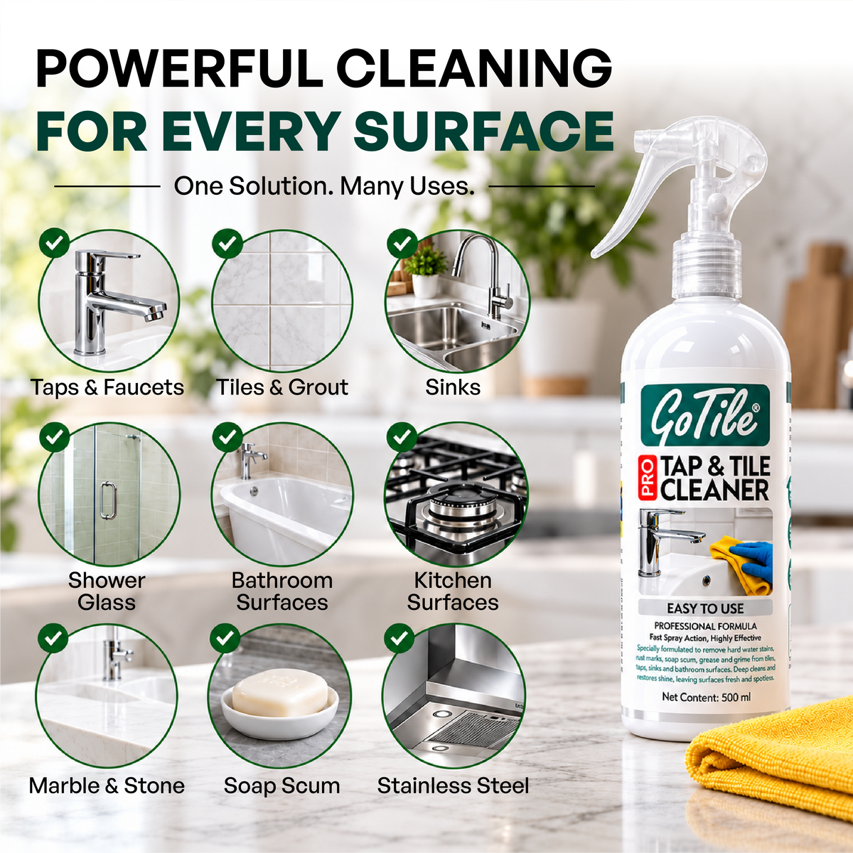 Pro Tap & Tile Cleaner