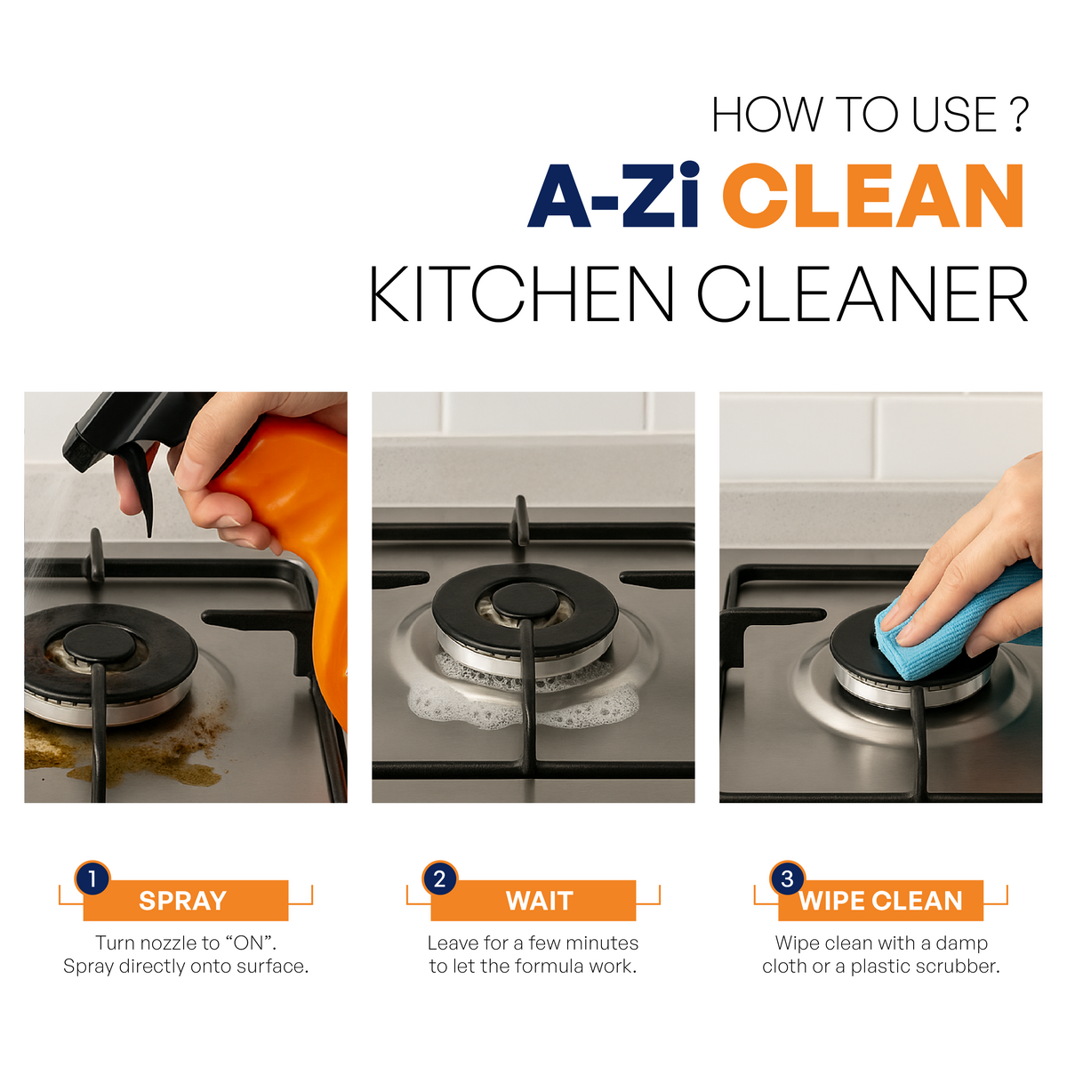 A-Zi Clean Kitchen Cleaner Spray
