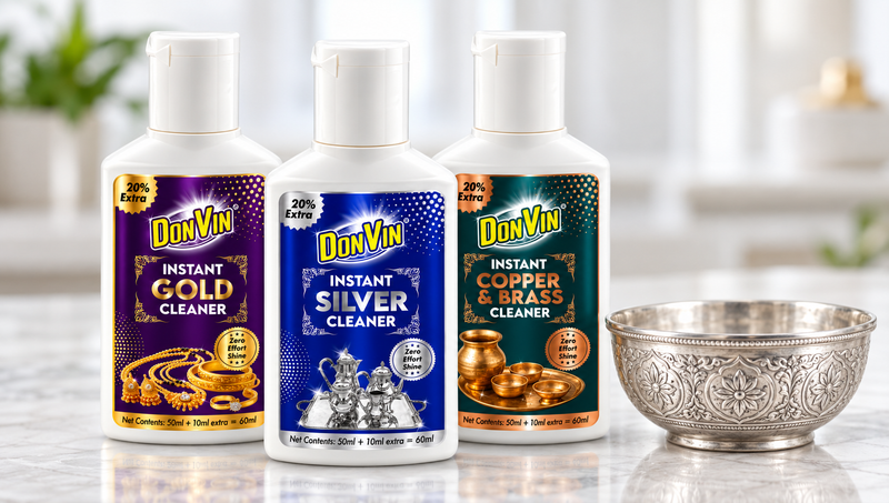 Silver that sparkles, just dip