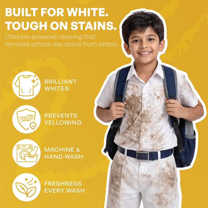 Lemi Wash Only For White | Specialist White Fabric Detergent Powder ...