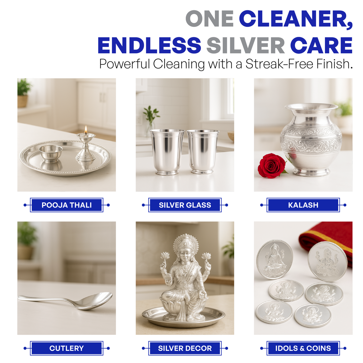 Instant Silver Cleaning Liquid