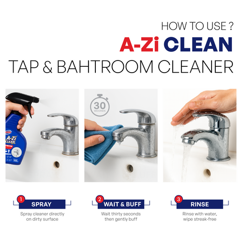 A-Zi Clean Tap & Shower Cleaner