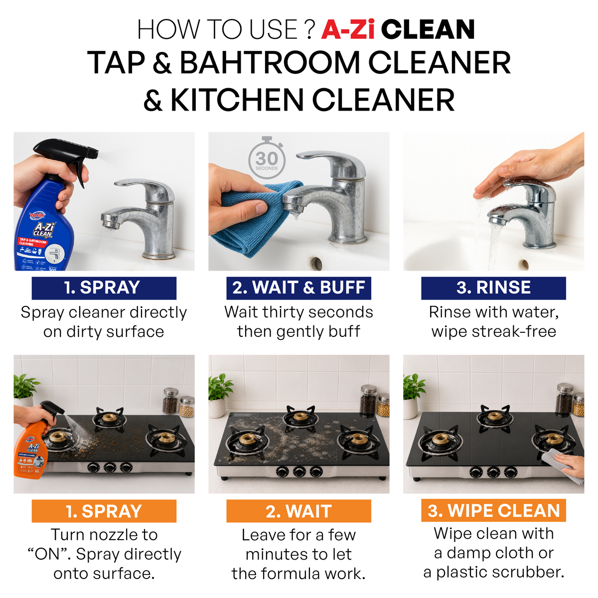 Kitchen & Tap Cleaner