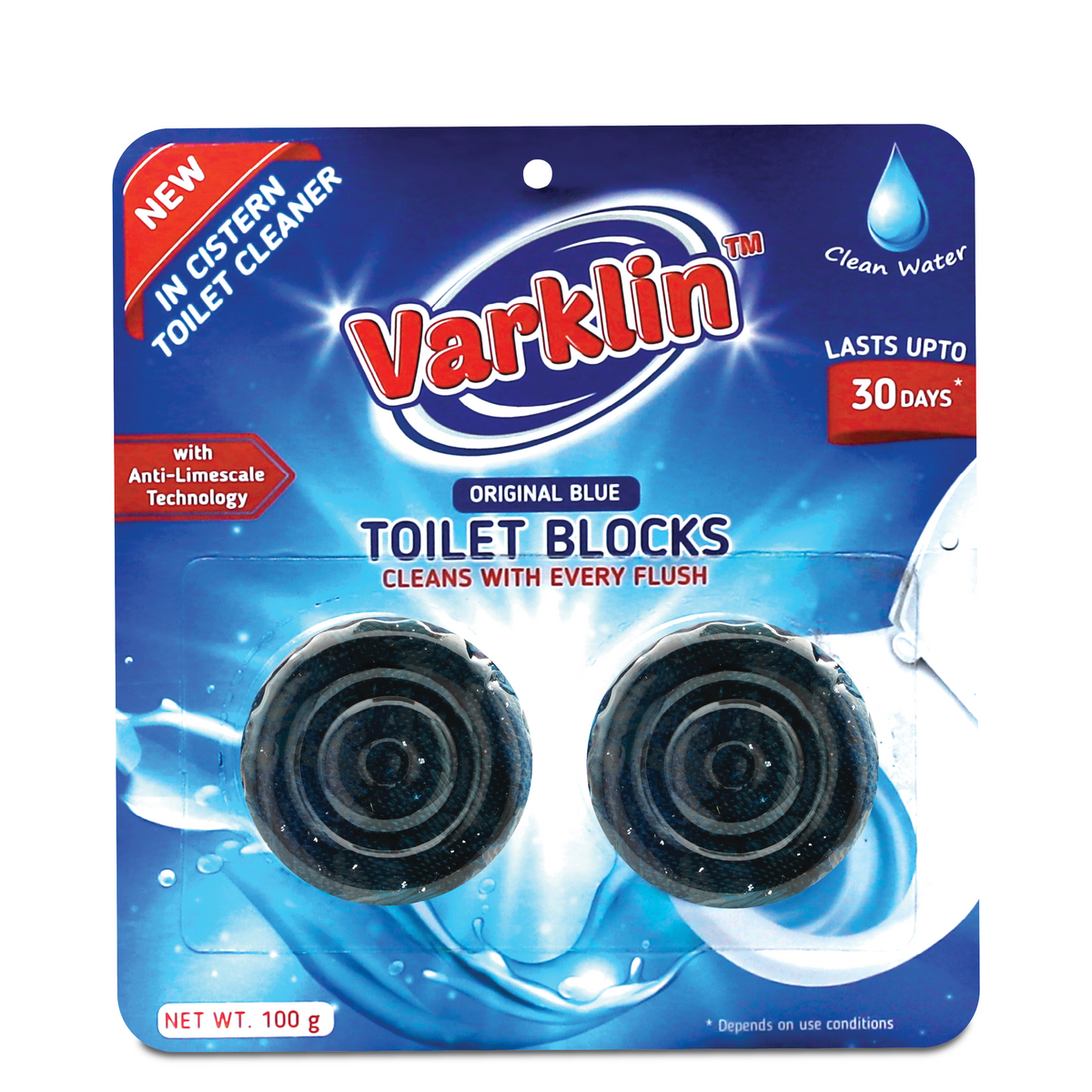Blue Toilet Cleaner Blocks