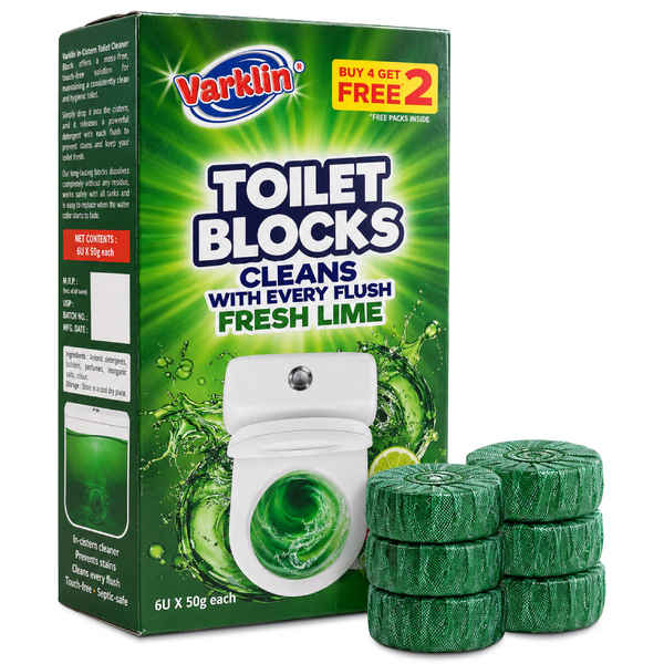 Fresh Lime Toilet Cleaner Blocks