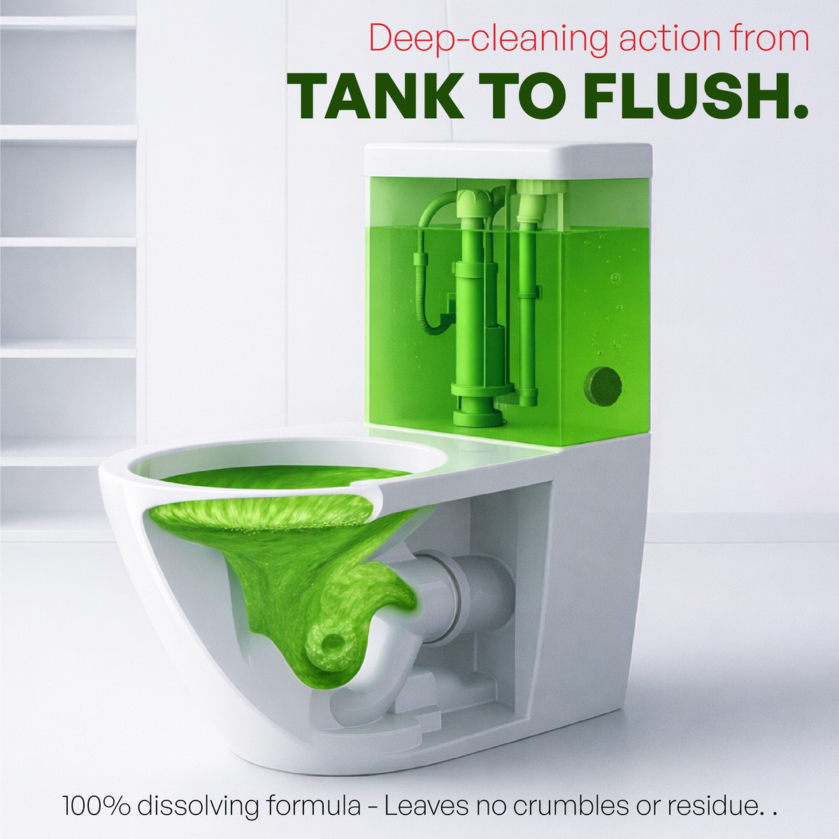 Fresh Lime Toilet Cleaner Blocks