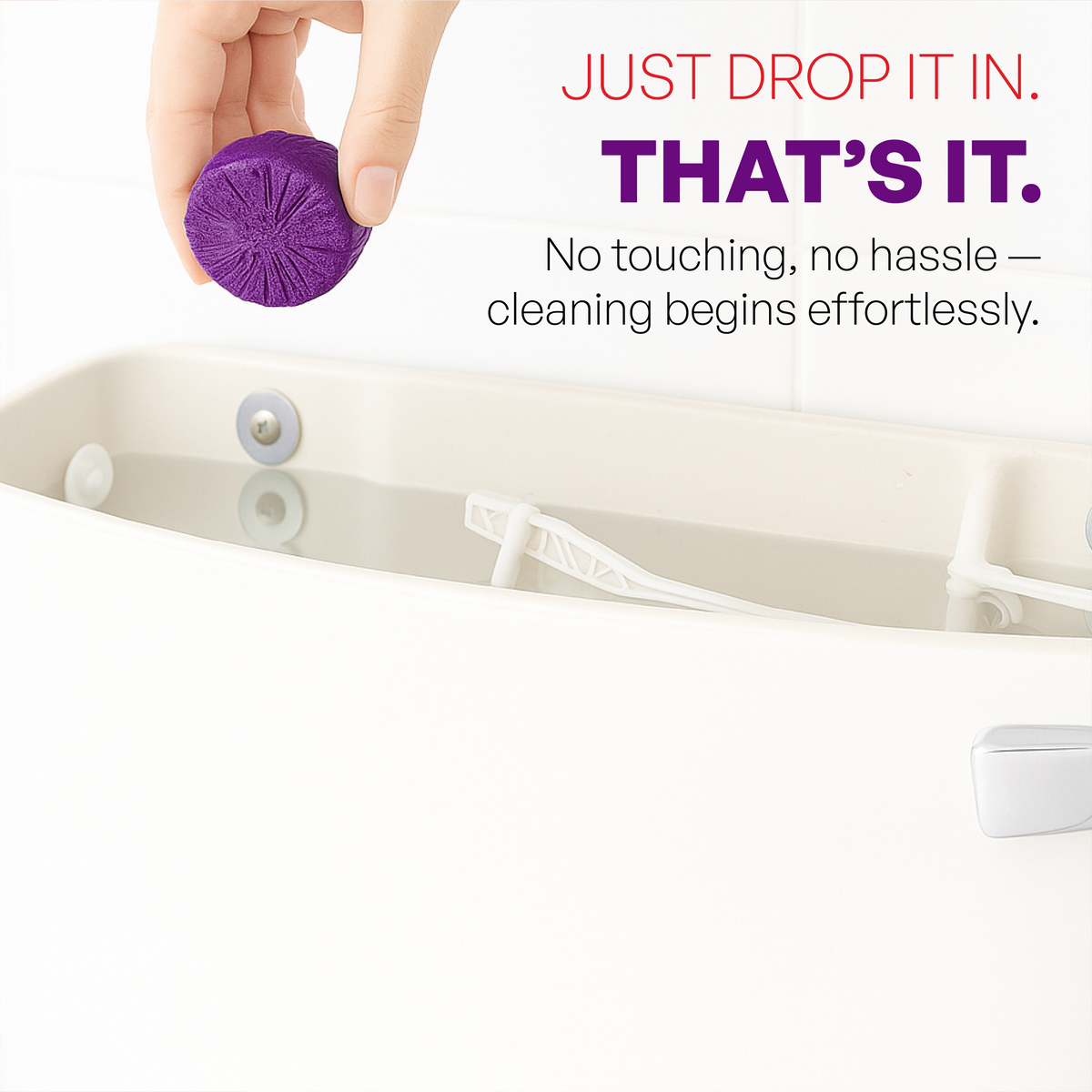 Lavender Toilet Cleaner Blocks