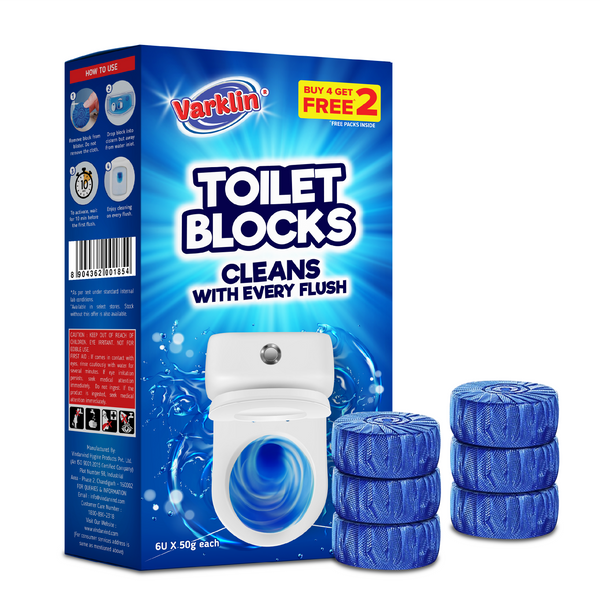Blue Toilet Cleaner Blocks