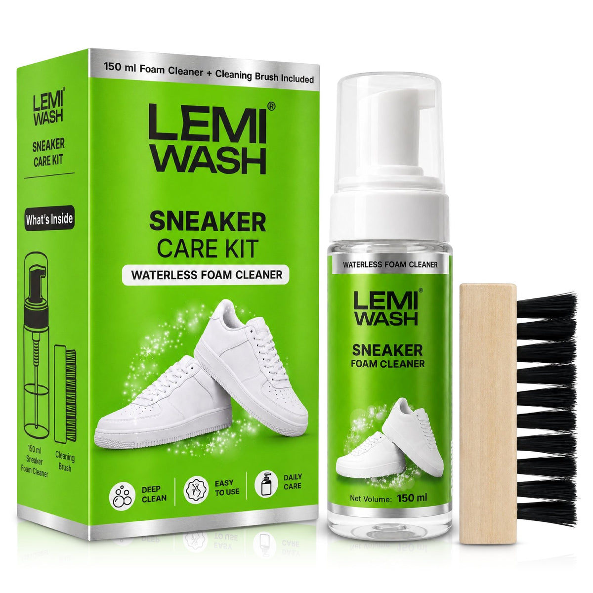 LEMI WASH Sneaker Care Kit image 1