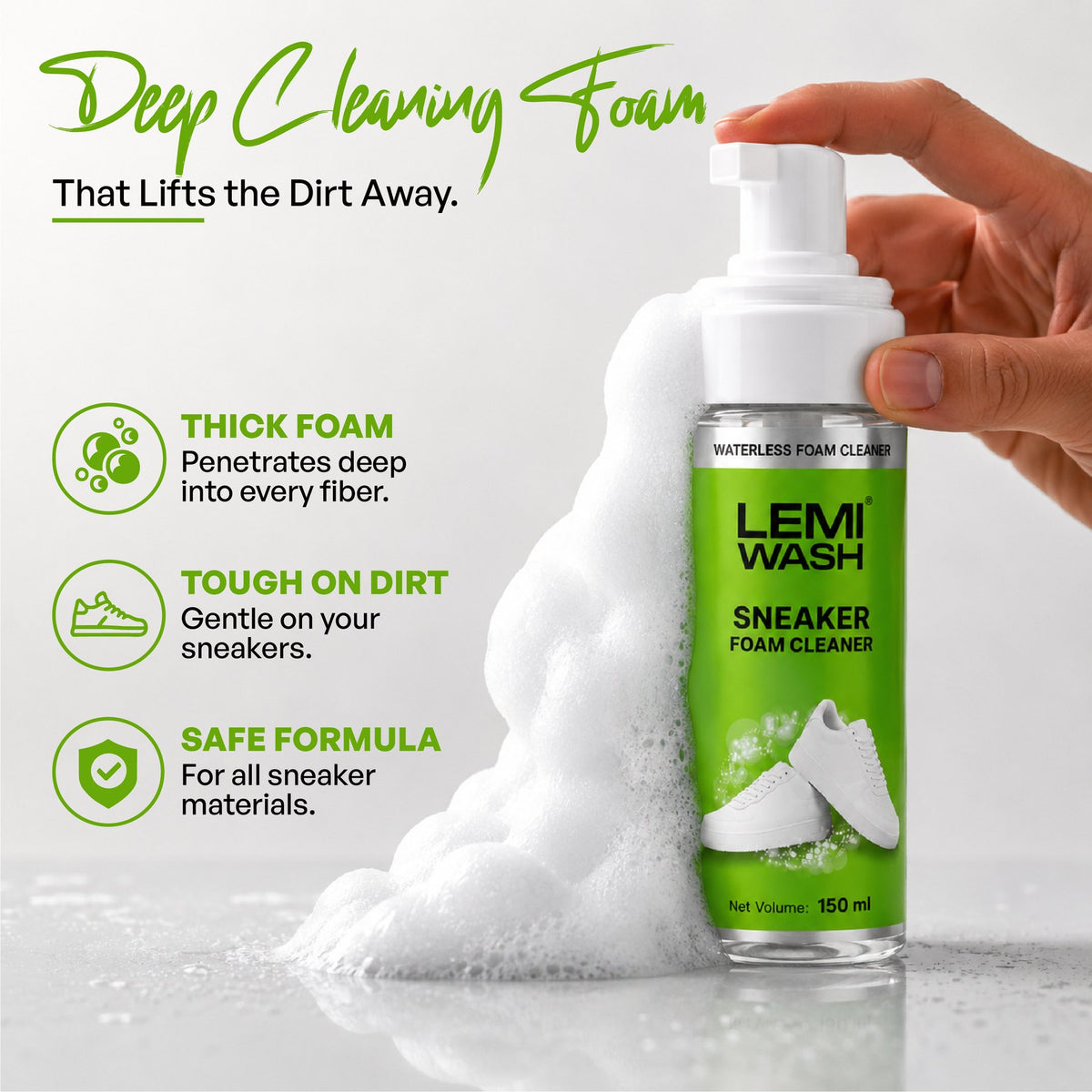 LEMI WASH Sneaker Care Kit image 6