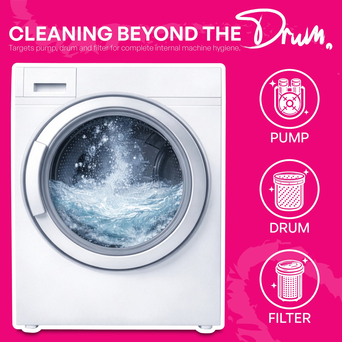 LEMI WASH Washing Machine Cleaner Powder image 7