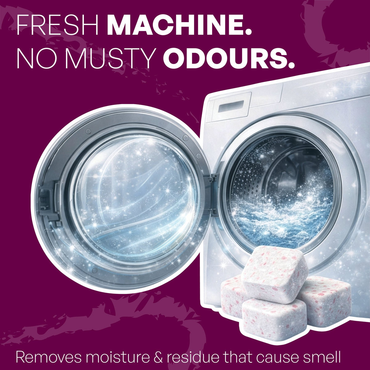 LEMI WASH Washing Machine Cleaner Tablets image 2