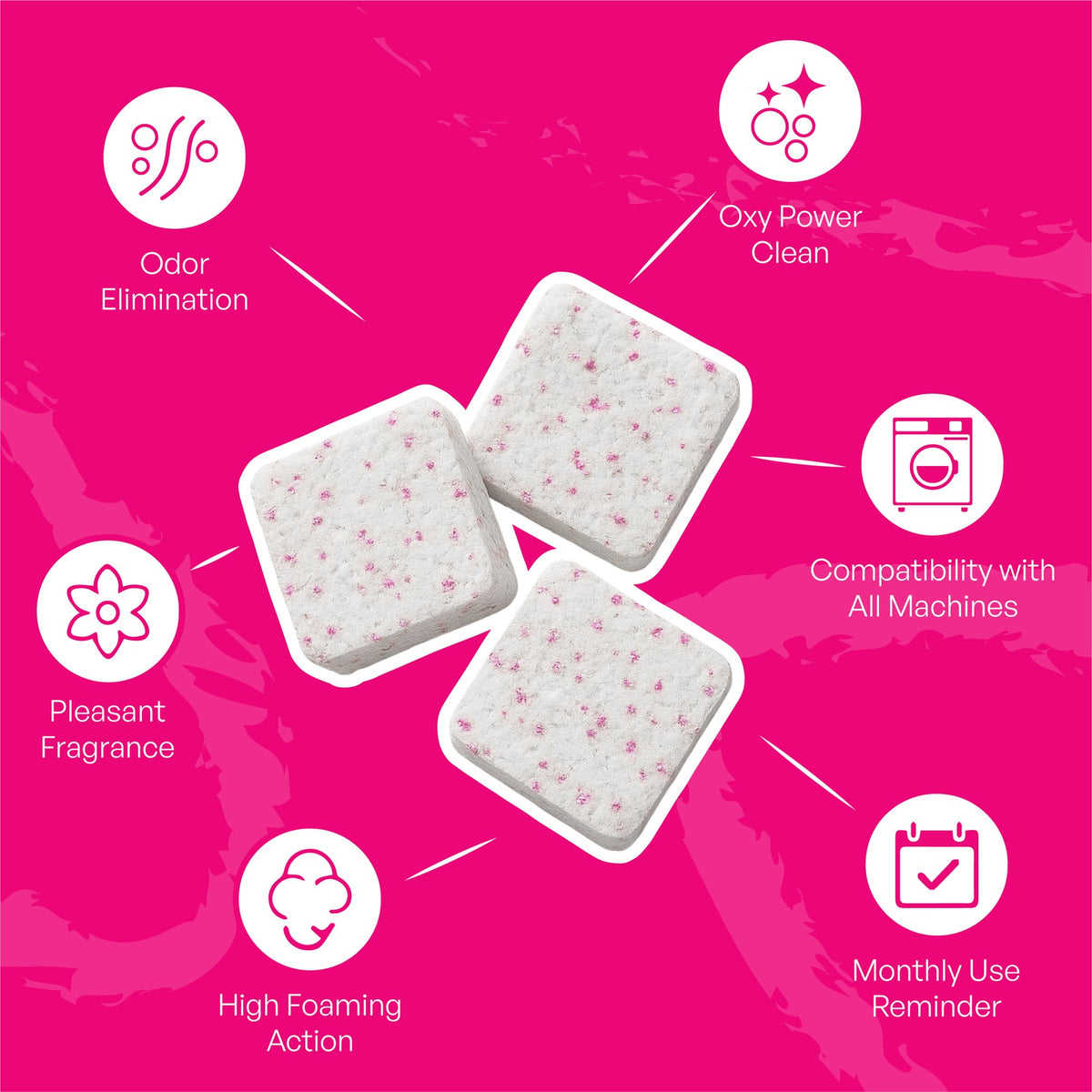 LEMI WASH Washing Machine Cleaner Tablets image 5