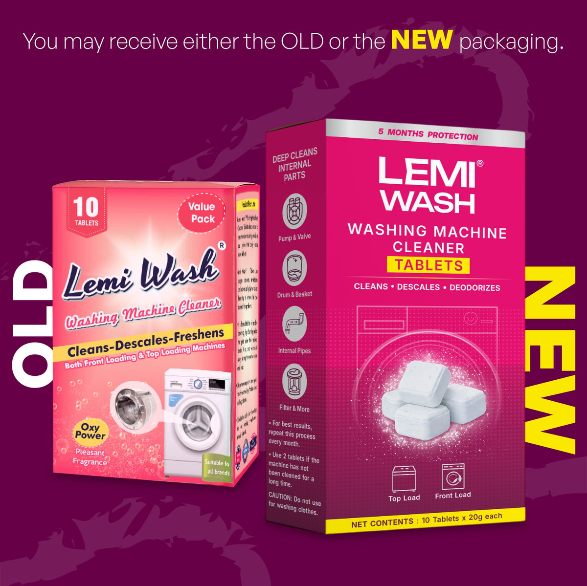 LEMI WASH Washing Machine Cleaner Tablets image 9